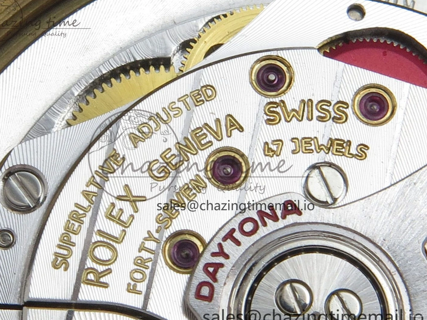 1:1 Edition V6（Gain YG Dial Weight） QF Daytona Best SH4131 Green On 126508 Markers Bracelet Stick 0105